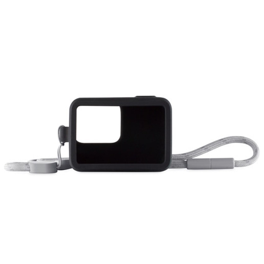 GoPro Hero 7 Sleeve + Lanyard (Black)