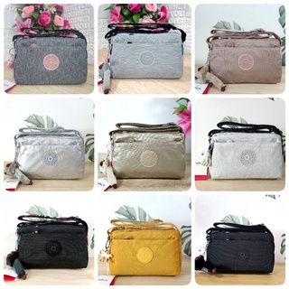 KIPLING Mini Crossbody bagกระเป๋าสะพายข้าง สีทอง