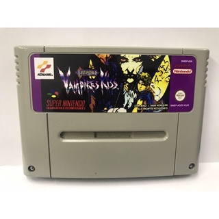 ตลับ SFC Castlevania - Vampires Kiss ( ตลับ Repro) Super famicom ตลับพิเศษเลือกด่านได้