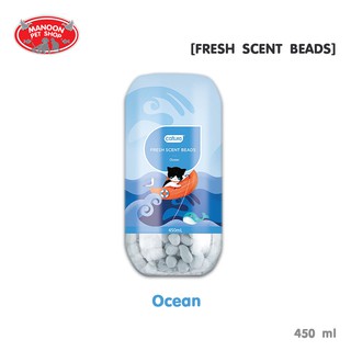 [MANOON] CATURE Fresh Scent Beads Anti-Bacteria Ocean 450ml เม็ดหอมดับกลิ่นอัจฉริยะแคทเจอร์ กลิ่นท้องทะเล