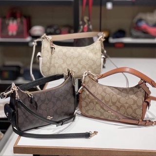 แท้100%🚩(ผ่อน0%10เดือน)พร้อมส่งCOACH  Pennie Shoulder Bag 25