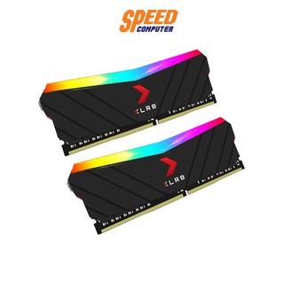 (แรมพีซี) PNY RAM PC 16GB BUS3600 XLR8 GAMING EPIC-X RGB BLACK BY SPEEDCOM