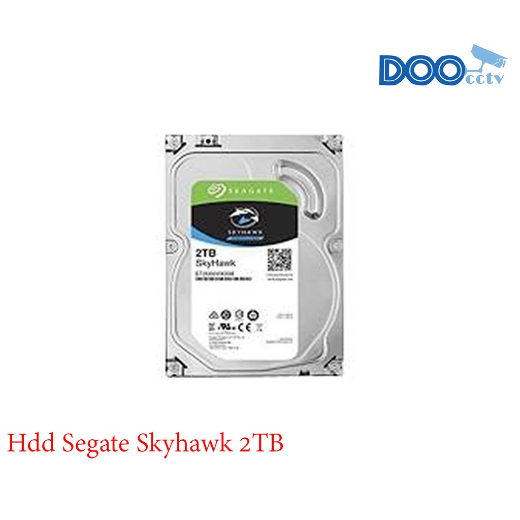 hdd 2tb seagate skyhawk ฮาร์ดดิกซ์สำหรับกล้องวงจรปิด ขนาดความจุ 2 เทเลไบท์
