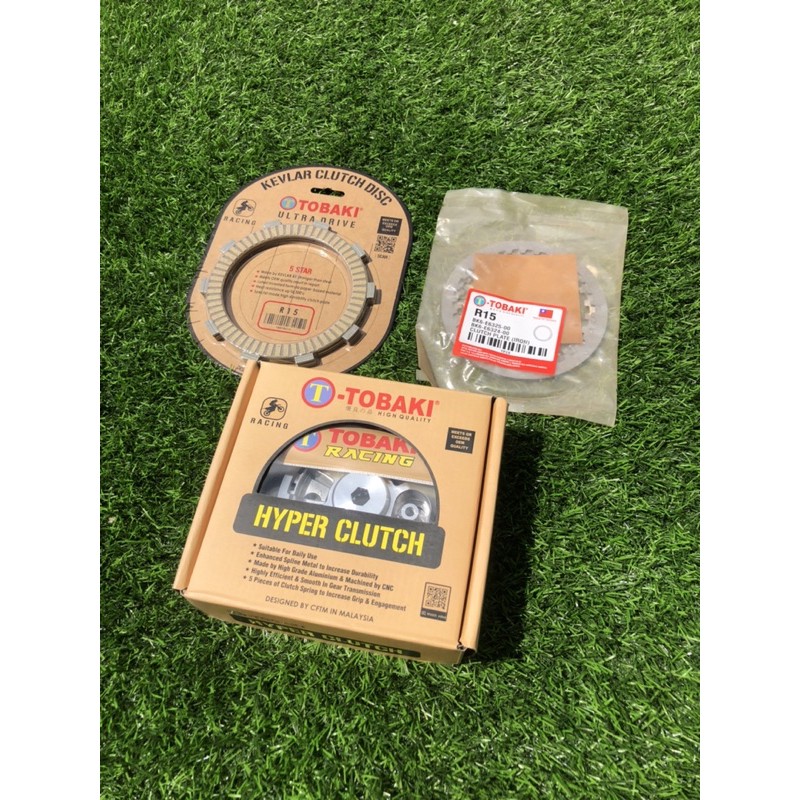 YAMAHA R15 Y15 ZR Y15ZR Y16 ZR Y16ZR RACING HYPER CLUTCH COMBO SET TOBAKI