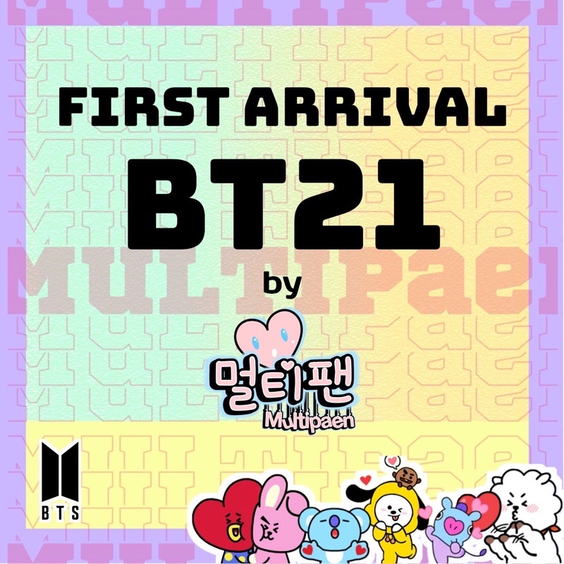 สติ๊กเกอร์ BTS BT21*