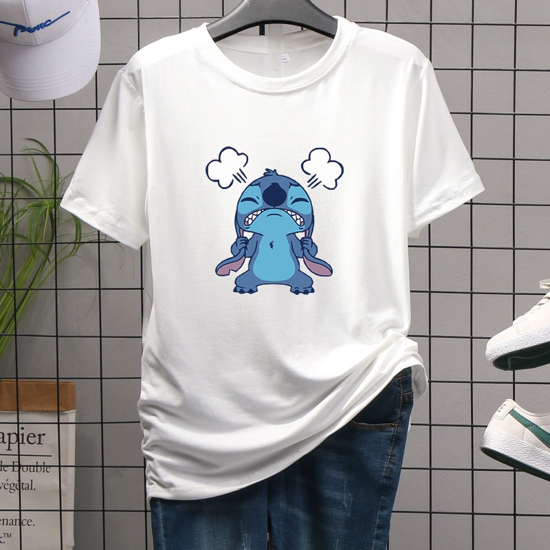 ⚡️ พร้อมส่ง⚡️เสื้อยืดคอกลมแฟชั่นunise ลายสุดฮิต ! T-321-T-329