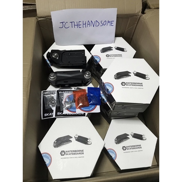 🚨พร้อมส่ง🚨Waterborne surf adapter ของแท้💯% front & rail High performance pack เซ็ท หน้า-หลัง