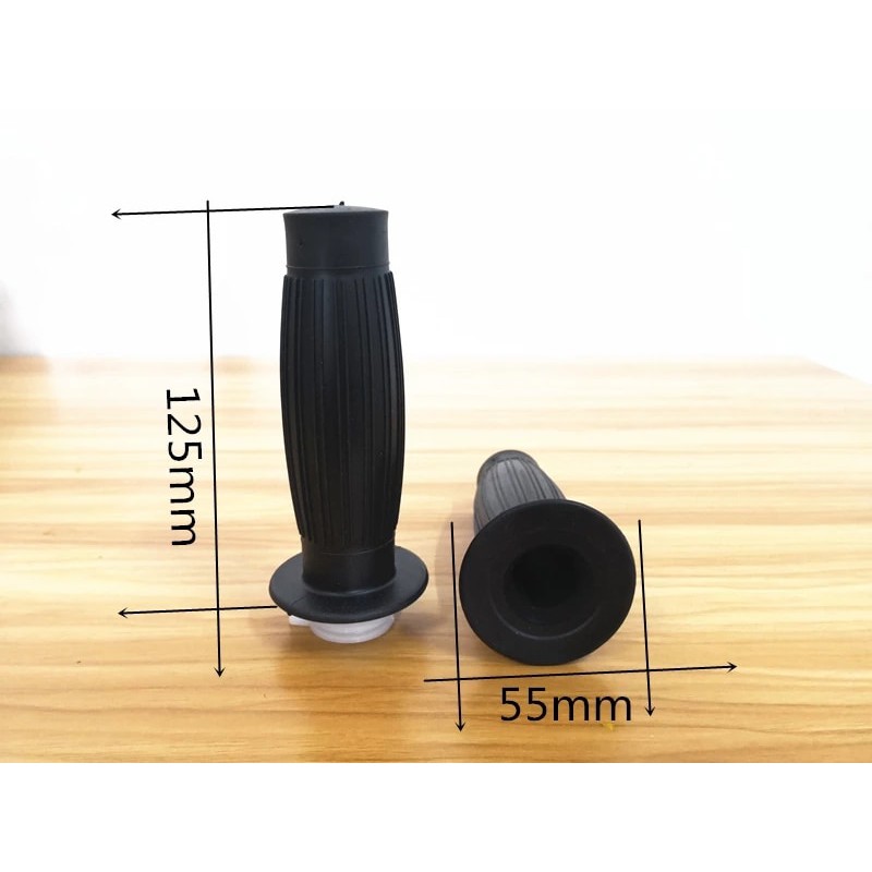 ปลอกแฮนด์วินเทจ ทรงคลาสสิก ทรงอ้วน 2สี ดำ-น้ำตาล ใส่ได้ทุกรุ่น จับนุ่มมือ ปลอกมือ ปลอกแต่ง ปลอกแฮนด์ - รูปที่ 3