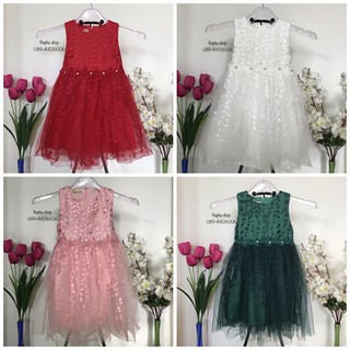 ชุดเดรสเด็กใส่ออกงาน เกรดพรีเมี่ยม อายุ 3-6 ขวบ       Size 100,110,120,130