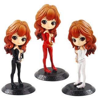 โมเดลฟิกเกอร์ PVC อนิเมะ Lupin III Rupan Sansei Mine Fujiko Q Posket 3style 16 ซม. สําหรับเก็บสะสม