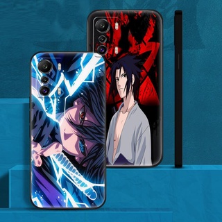 เคสโทรศัพท์ซิลิโคน TPU แบบนิ่ม ลายการ์ตูนนารูโตะ Sasuke สีดํา สําหรับ Infinix Zero 5G X Pro Neo X6815 X6811 X6810 55