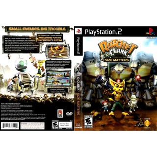 RATCHET &amp; CLANK SIZE MATTERS [PS2 US : DVD5 1 Disc]