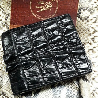 le shark  bifold wallet กระเป๋าสตางค์หนังหางจระะเข้