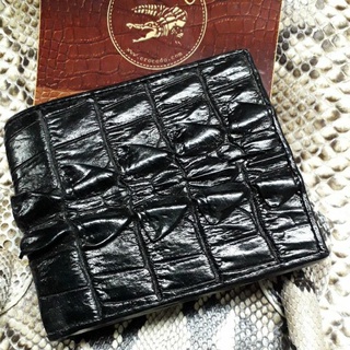 le shark  bifold wallet กระเป๋าสตางค์หนังหางจระะเข้