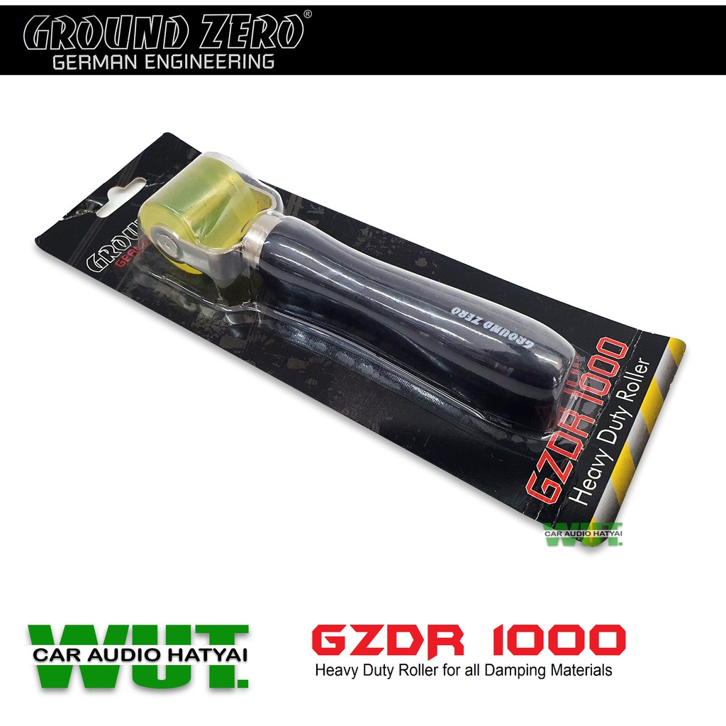 GROUND ZERO ลูกกลิ้งสำหรับ ติดตั้งแผ่นแดมป์ Heavy Duty Roller for all damping materials GROUND ZERO รุ่น GZDR 1000