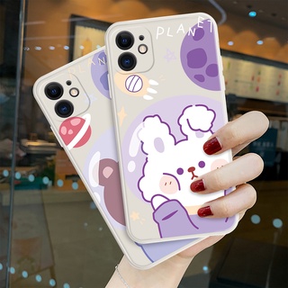 เคสโทรศัพท์มือถือ ลายการ์ตูนหมี กระต่าย สําหรับ Infinix Note 10 11 Pro Hot 10 Play 10s 11s Tecno Camon 17 17P Spark 7 Pro