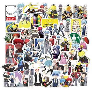 50/25/10PCS Japan Anime  Assassination Classroom Graffiti Cartoon Sticker for Luggage Laptop Skateboard Bicycle Decals