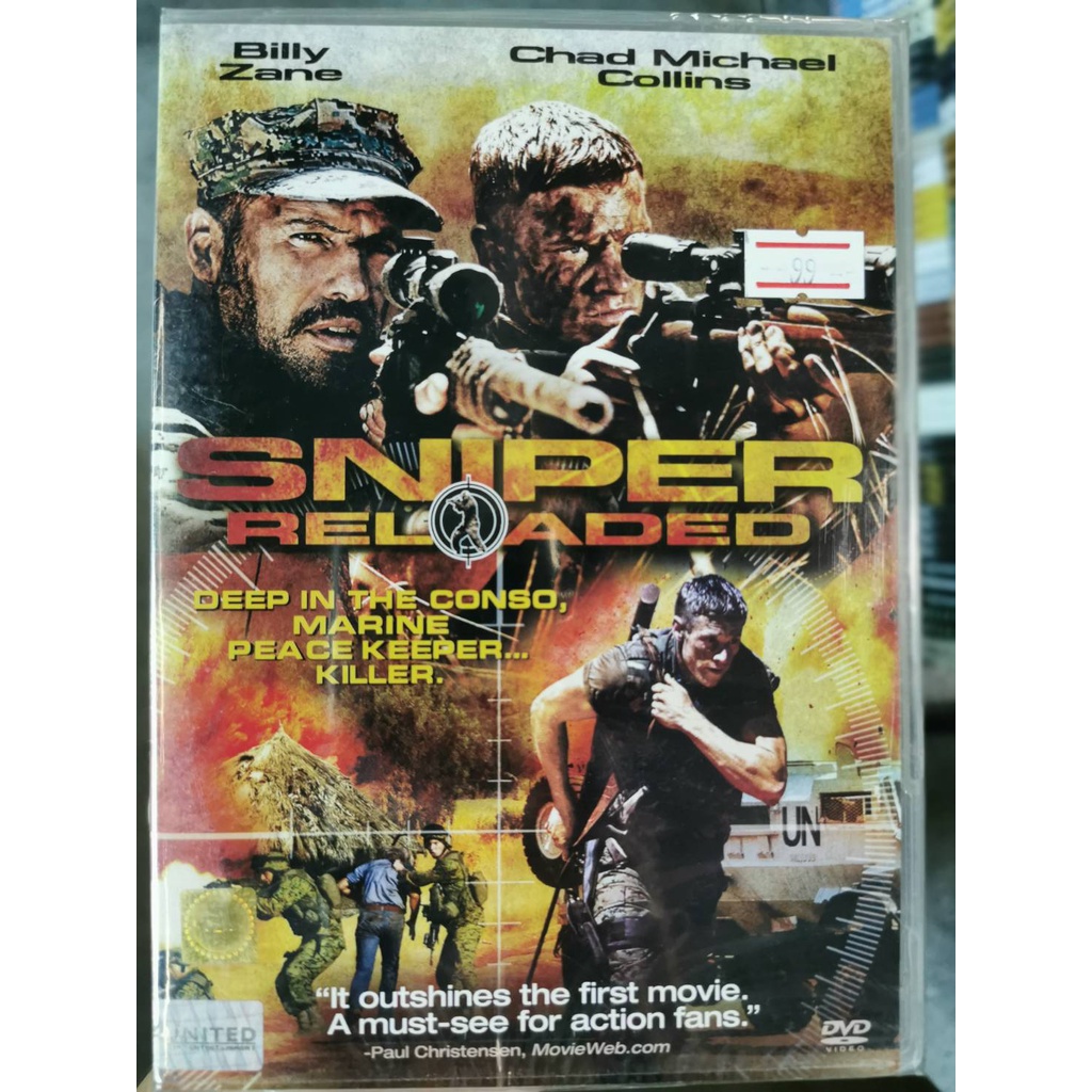 DVD : Sniper Reloaded (2011) สไนเปอร์ 4 โคตรนักฆ่า ซุ่มสังหาร " Billy Zane, Chad Michael Collins "
