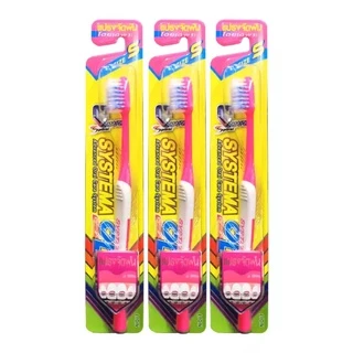 แปรงจัดฟัน Systema OD ซิสเท็มมา โอดี 1 ด้าม รุ่นหัวแปรง ขนาดเล็ก (S) ขนาดกลาง (M) สุ่มสี (อยู่ระหว่างเปลี่ยนแพคเกจ)