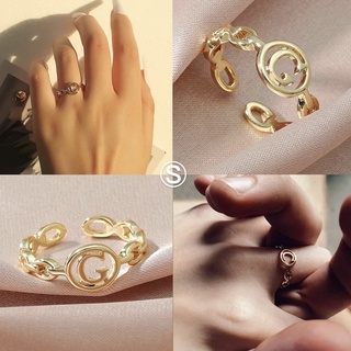 แหวนตัวอักษร Letter ring (อยู่ในช่วงผลิต ตัวอักษรอื่นทักแชท)