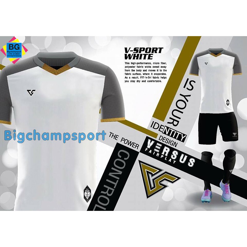 เสื้อ Versus V - Pro สีขาว