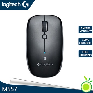 Logitech M557 เมาส์บลูทูธไร้สาย M 557 สำหรับ PC