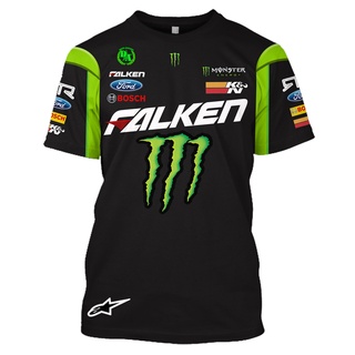 เสื้อกันหนาวมีฮู้ด ลาย Alpinestars Falken Monster Energy Ford Bosch Alpinestars สําหรับแข่งรถ