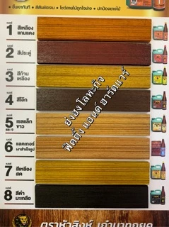 LION แชลคขาว ทาไม้ แชลคตราหัวสิงห์ ทุกเฉดสี ขนาด 2 กิโลกรัม แชลคทาไม้ แชลค