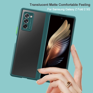 Gkk เคสกล้องแบบบางพิเศษสําหรับ Samsung Galaxy Z Fold 2 5 G