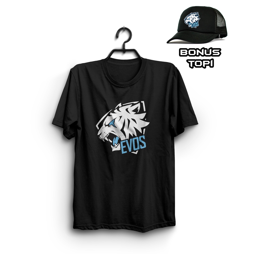 เสื้อยืด EVOS BONUS EVOS HAT