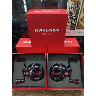 รอกหยดน้ำ รอกเบท FISHTECH 99 รุ่น Alphas series คอบบ้า ฟิชเทค อัลฟ่า Ratio 6.3:1