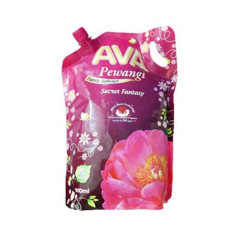 น้ำยาปรับผ้านุ่ม AVA กลิ่น Secret Fantasy  ปริมาณ 1,800  ml  (1ถุง)