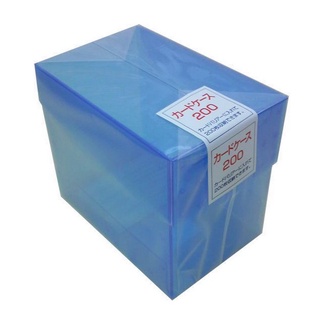 KMC Card Case 200 Blue กล่องเก็บการ์ด 11.3x9.5x7cm 4521086000778 (การ์ด)