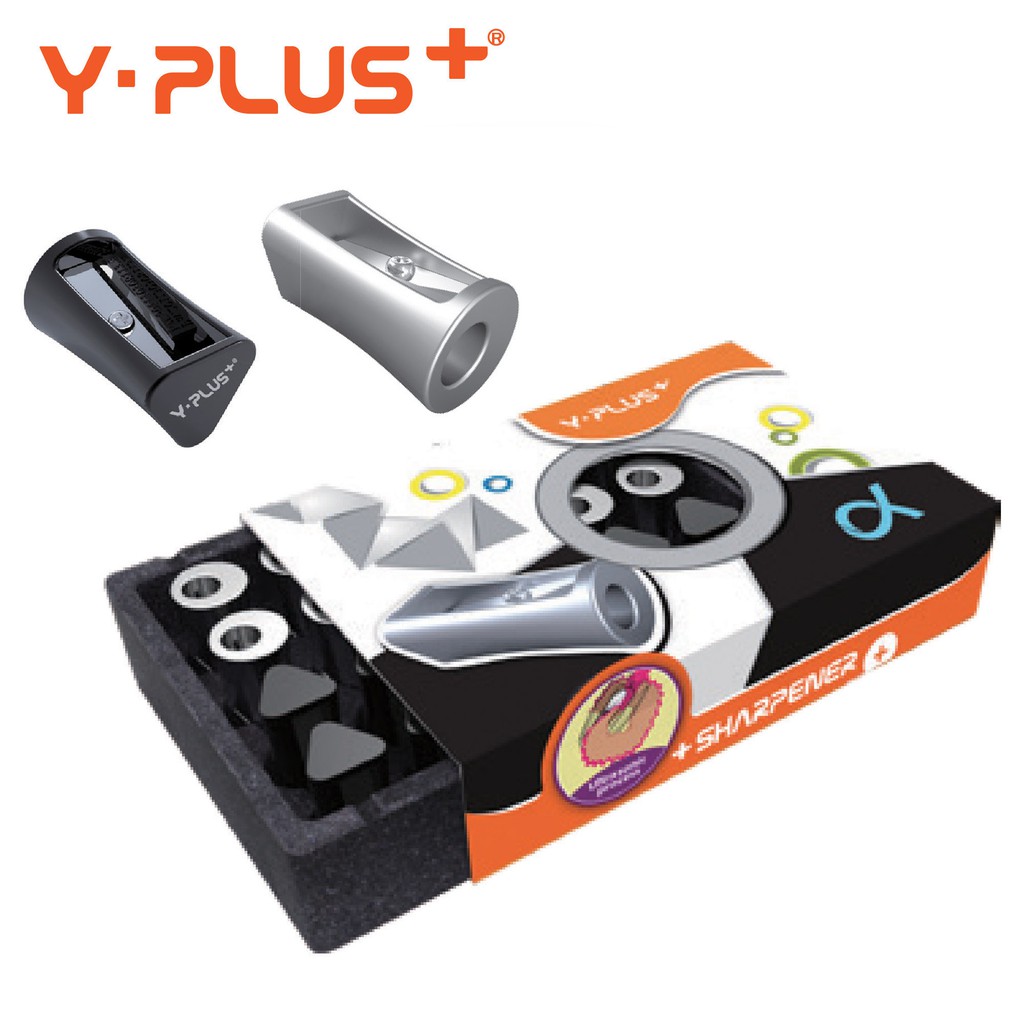 YPlus+ AYREMETHOD กบเหลาดินสอ-8 ชิ้น