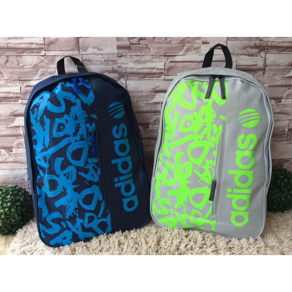 กระเป๋า Adidas new fashion graffiti backpack handbag sports