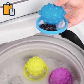 Laundry Ball Anti-winding Floating Lint Hair Catcher Washing Machine Hair Ball Suction Hair Remover Decontamination  YKD