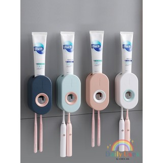 ที่บีบยาสีฟันอัตโนมัติ ไม่ต้องเจาะผนัง เครื่องบีบยาสีฟัน บีบ…