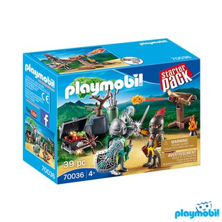 Playmobil 70036  StarterPack Knights Treasure Battle แอ็คชั่นฟิกเกอร์  สตาร์ทเตอร์ ศึกสมบัติอัศวิน