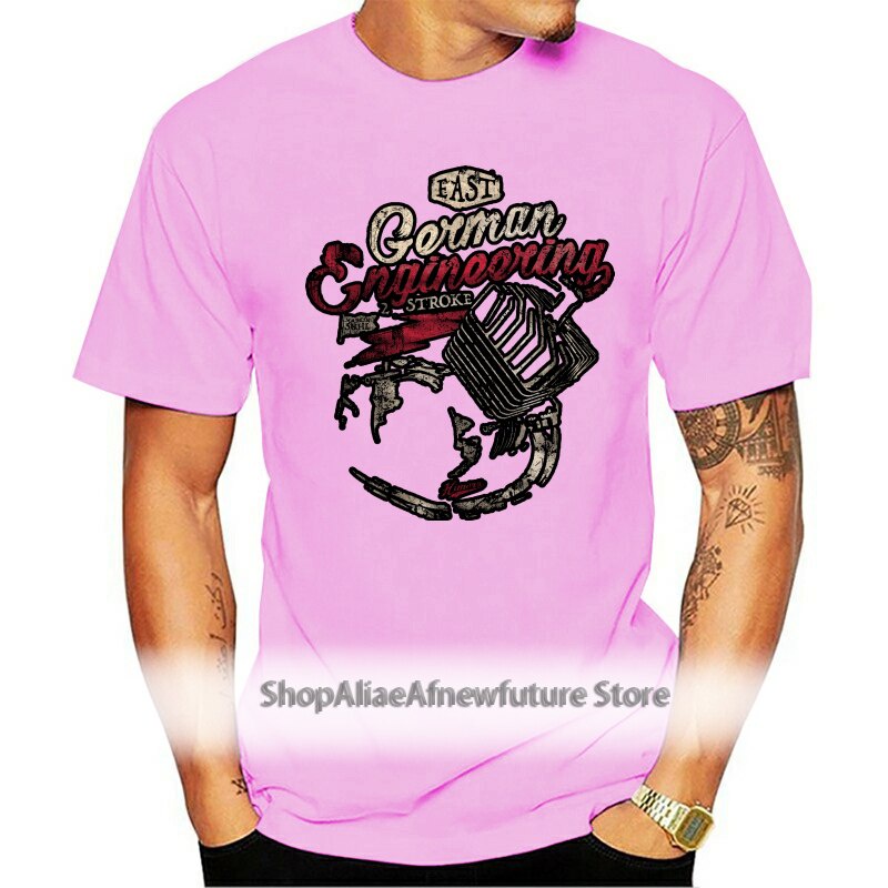 [COD]ขายดี เสื้อยืดคอกลม พิมพ์ลาย East German Engineering Schwarz Simson S50 S51 Schwalbe Kr51 Himor