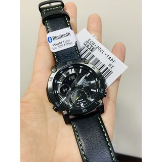 นาฬิกาออกใหม่ล่าสุด Casio Edifice นาฬิกาข้อมือ นาฬิกาผู้ชาย สายสแตนเลส รุ่น ECB-20CL-1A ของแท้100% ประกันศูนย์เซ็นทรัลCM