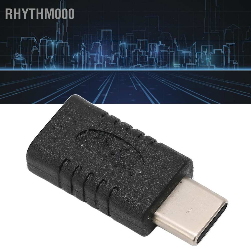 USB C Male to Female Adapter 3A 10 Gbps Portable Extension Converter ...