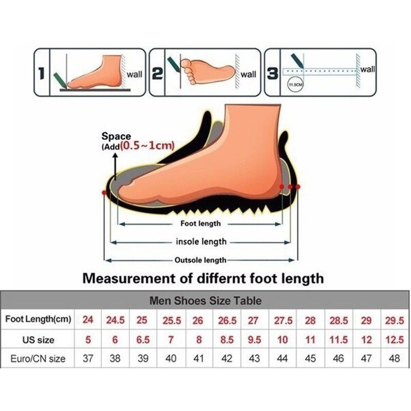 saiz kasut safety boot