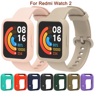 เคสนาฬิกาข้อมือ ซิลิโคนนิ่ม หลากสี สําหรับ Redmi watch 2 Redmi Horloge2 smrat