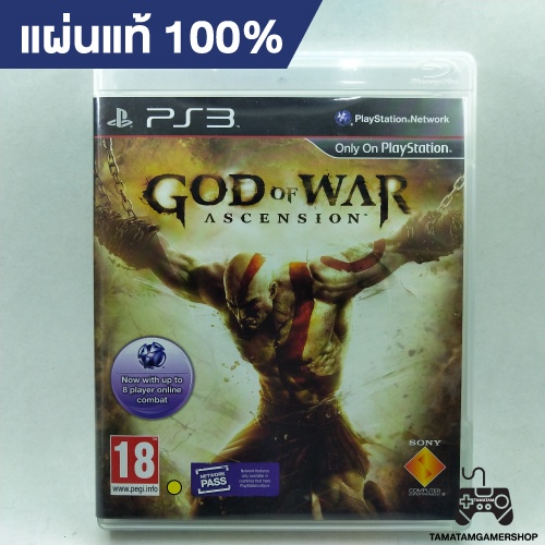 God of War Ascension PS3 แผ่นเกมส์แท้ps3 แผ่นแท้เพล3 สภาพสะสม เล่นได้100%