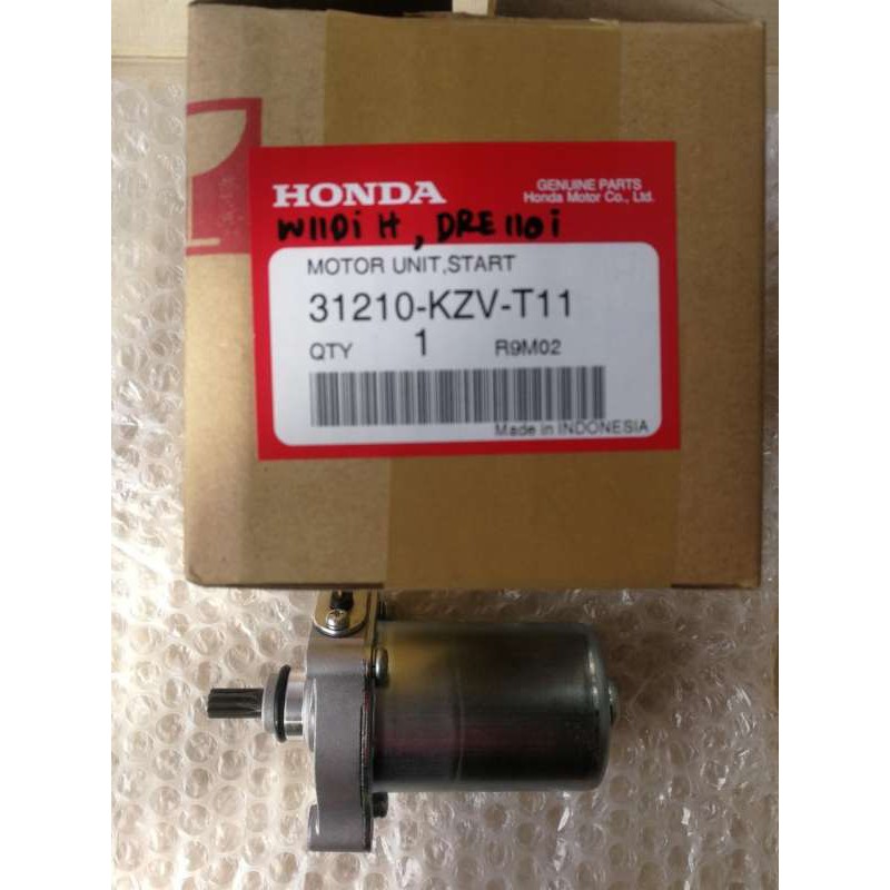 มอเตอร์ (ไดร์) สตาร์ท ของแท้ เวฟ Wave 110i, ดรีม Dream 110i, Motor Unit, Start (31210-KZV-T11)