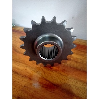 เฟืองโซ่คอเกี่ยว(18T*22T) 18 ฟัน SPROCKET รถเกี่ยวข้าวคูโบต้า KUBOTA รุ่น DC60/68/70