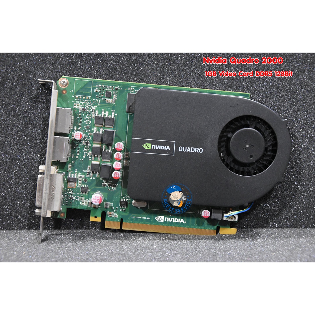 Nvidia Quadro​ 2000 1GB​ DDR5 การ์ดจอทำงาน