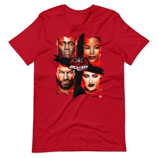 เสื้อยืดผ้าฝ้ายพิมพ์ลายแฟชั่น DIY WWE เสื้อยืด 2022 มวยปล้ําใหม่มาเนียแบคแลช 2022 เหตุการณ์ nr|