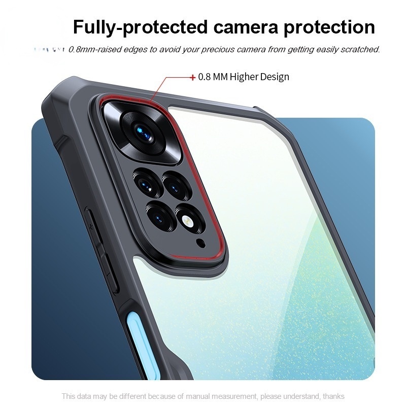 [พร้อมส่ง] เคสอะคริลิคใส กันกระแทก สําหรับ Xiaomi 11T Pro Redmi Note 11s 10s Pro Max Poco X3 GT Pro Mi 11 Lite - รูปที่ 2