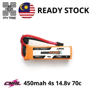 Cnhl MiniStar แบตเตอรี่ลิโป้ 450mAh 14.8V 4S 70C สําหรับ FPV พร้อมปลั๊ก XT30